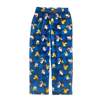 Disney Mjc Mickey and Friends Mens Fleece Pajama Pants