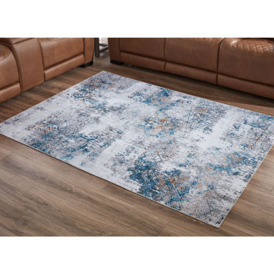 Signature Design by Ashley� Garyard Washable Indoor Rectangular Area Rug