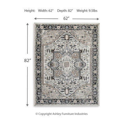 Signature Design by Ashley� Gregmoore Washable Indoor Rectangular Area Rug