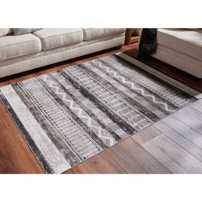 Signature Design by Ashley� Henchester Washable Indoor Rectangular Area Rug