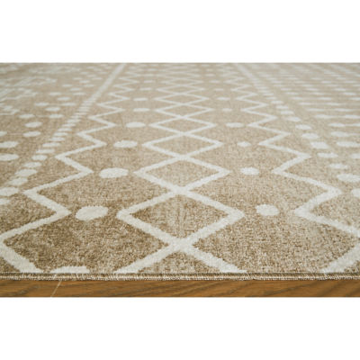 Signature Design by Ashley� Bunchly Washable Indoor Rectangular Area Rug