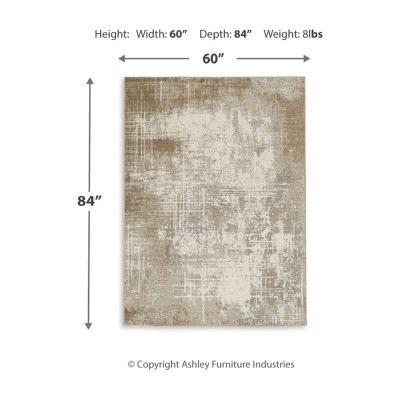 Signature Design by Ashley� Grifflain Washable Indoor Rectangular Area Rug