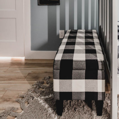 HOMEPOP Homepop Storage Bench