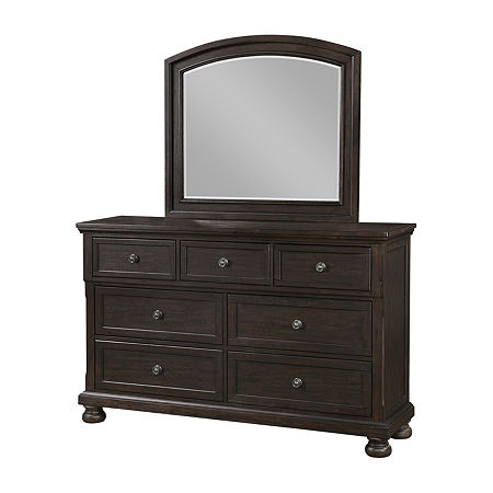 Bennett 7-Drawer Dresser, One Size, Brown