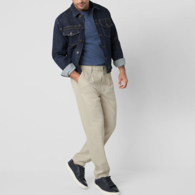 mutual weave Mens Regular Fit Pull-On Pant