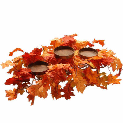 National Tree Co. 22 Inch Maple Candle Holder