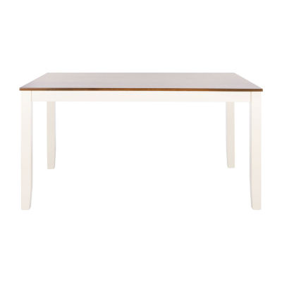 Safavieh Silio Collection Rectangular Wood-Top Dining Table