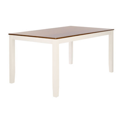 Safavieh Silio Collection Rectangular Wood-Top Dining Table