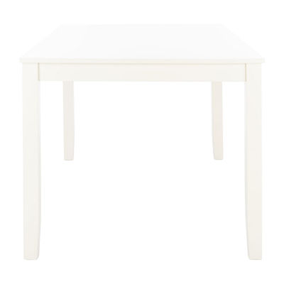 Silio Collection Rectangular Wood-Top Dining Table