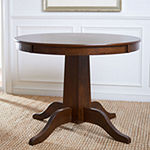 Sergio Collection Round Wood-Top Dining Table