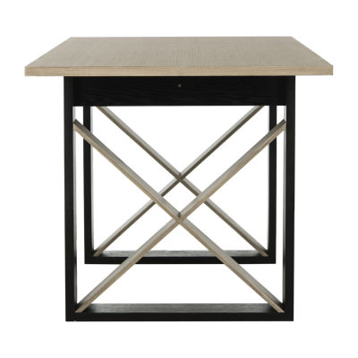 Monty Dining Collection Rectangular Wood-Top Dining Table