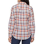 St. John's Bay Womens Adaptive Long Sleeve Regular Fit Button-Down Shirt