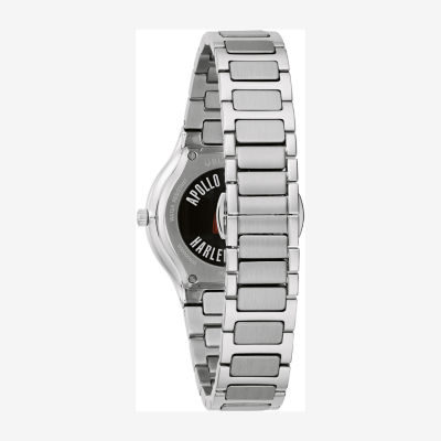 Bulova Apollo Special Edition Womens Silver Tone Stainless Steel Bracelet Watch 96l309