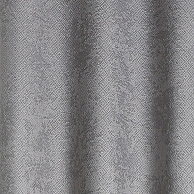 Regal Home Diamond Embossed Grommet Top Energy Saving Blackout Set of 2 Curtain Panel
