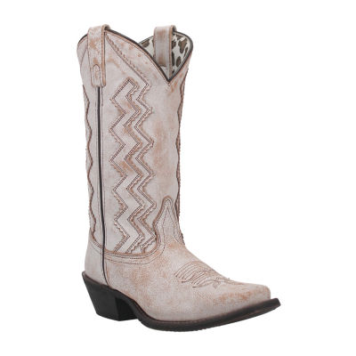 Laredo Womens Audrey Block Heel Cowboy Boots