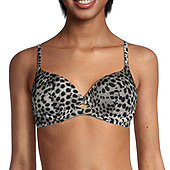 AMBRIELLE Everyday Full Coverage Animal Lace Bra
