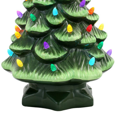 Nostalgic Animated Christmas Tabletop Tree
