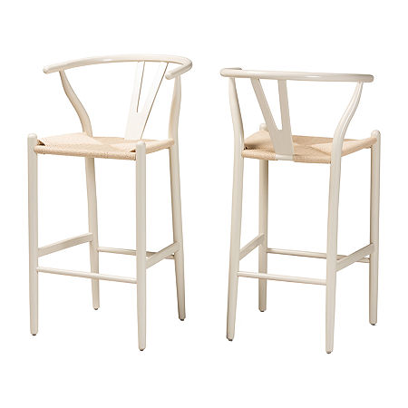 Paxton 2-pc. Bar Stool, One Size, Beige