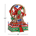 Mini Carnival Ferris Wheel Animated Music Box Christmas Tabletop Decor