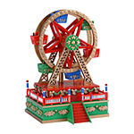 Mini Carnival Ferris Wheel Animated Music Box Christmas Tabletop Decor