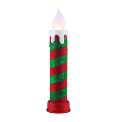 Outdoor Blow Mold Candle Christmas Yard Art