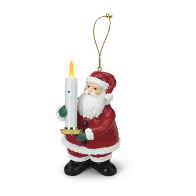 Good Night Lights Santa Christmas Ornament