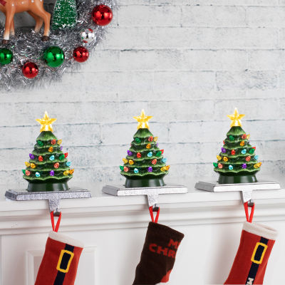 Christmas Tree Stocking Hanger