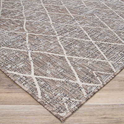 Couristan Charm Thicket Flatweave Indoor Outdoor Rectangular Area Rug