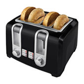 Nostalgia Ntcs2yw Grilled Cheese Toaster with Easy-Clean Toaster Baskets & Adjustable Toasting Dial Yellow