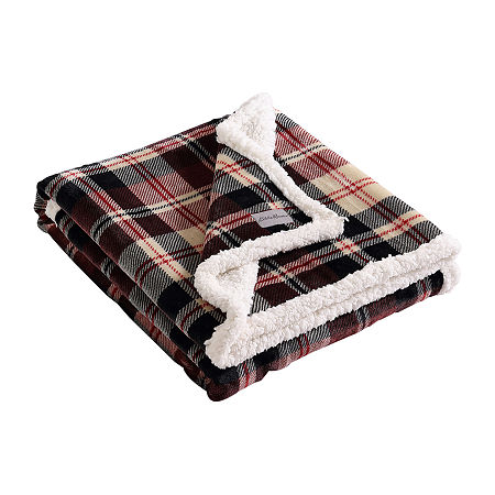 Eddie Bauer Trailhead Lightweight Throw, One Size, Red