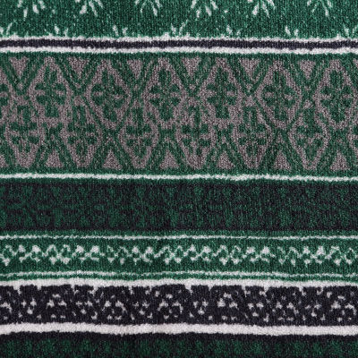 Eddie Bauer Fair Isle Washable Lightweight Throw