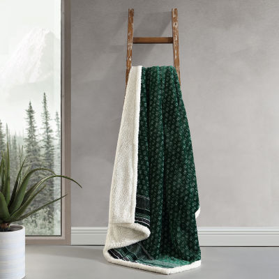 Eddie Bauer Fair Isle Washable Lightweight Throw