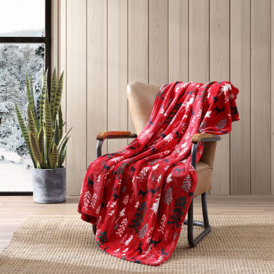 Eddie Bauer Deer Woods Washable Lightweight Throw