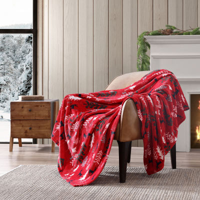 Eddie Bauer Deer Woods Washable Lightweight Throw