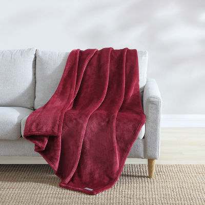 Eddie Bauer Ultra Lux Plush Reversible Lightweight Throw