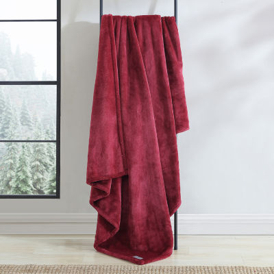 Eddie Bauer Ultra Lux Plush Reversible Lightweight Throw