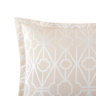 Fieldcrest Geo Trellis Embellished Euro Sham