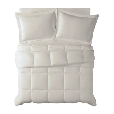 Truly Calm Antimicrobial Down Alternative Midweight Comforter Set