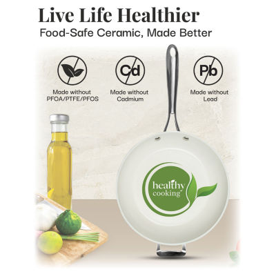 Gotham Steel Ultra 14" Non-Stick Family Pan with Helper Handle