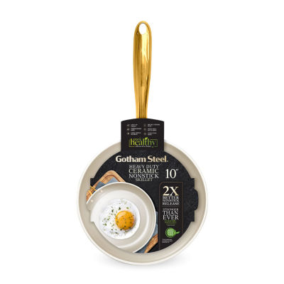 Gotham Steel Ultra 10" Non-Stick Frying Pan with Gold Stay Cool Handle