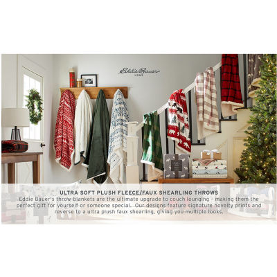 Eddie Bauer Classic Fair Isle Lightweight Throw