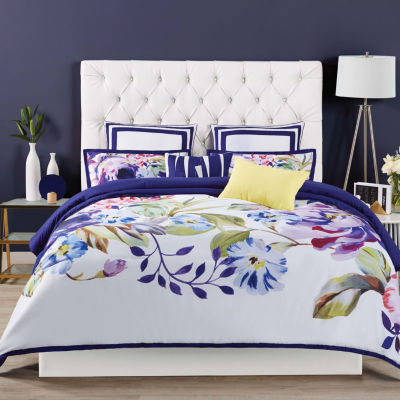 Christian Siriano New York Bloom Midweight Comforter Set