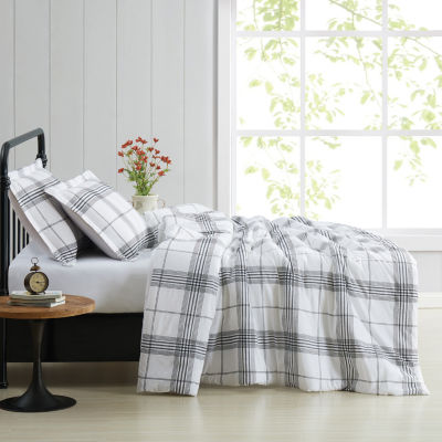 Cottage Classics Plaid Midweight Comforter Set