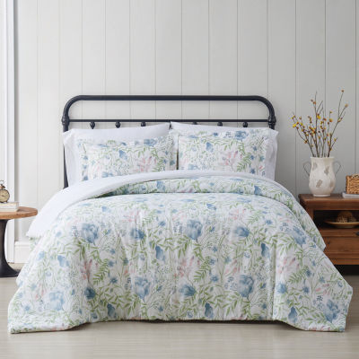 Cottage Classics Field Floral Midweight Comforter Set