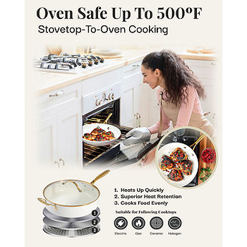 15 Pcs Silicone Cooking Utensils Dishwasher Safe Heat Resistant Kitchen  Utensils
