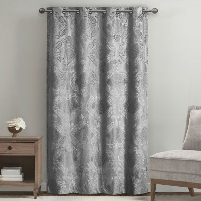 Sunsmart Loraine Grommet Top Energy Saving 100% Blackout Single Curtain Panel