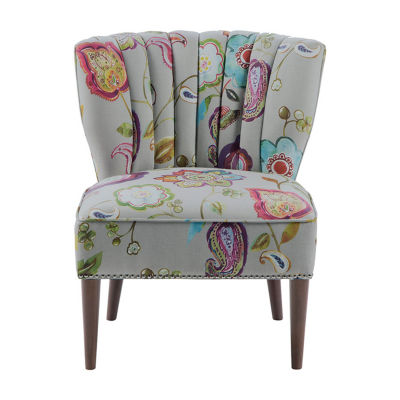 Madison Park Abby Wingback Slipper Chair, Color Multi JCPenney