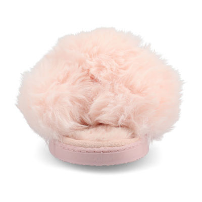 Journee Collection Skylah Womens Slip-On Slippers