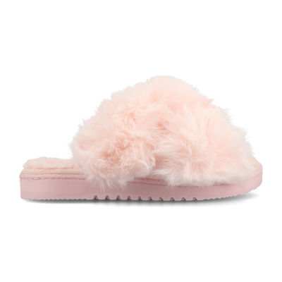 Journee Collection Skylah Womens Slip-On Slippers
