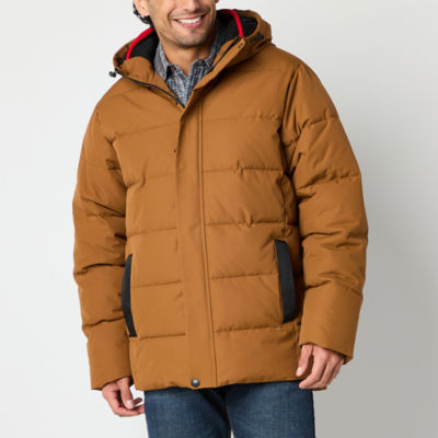 Canada Weather Gear Mens Water Resistant Hooded Heavyweight Puffer 